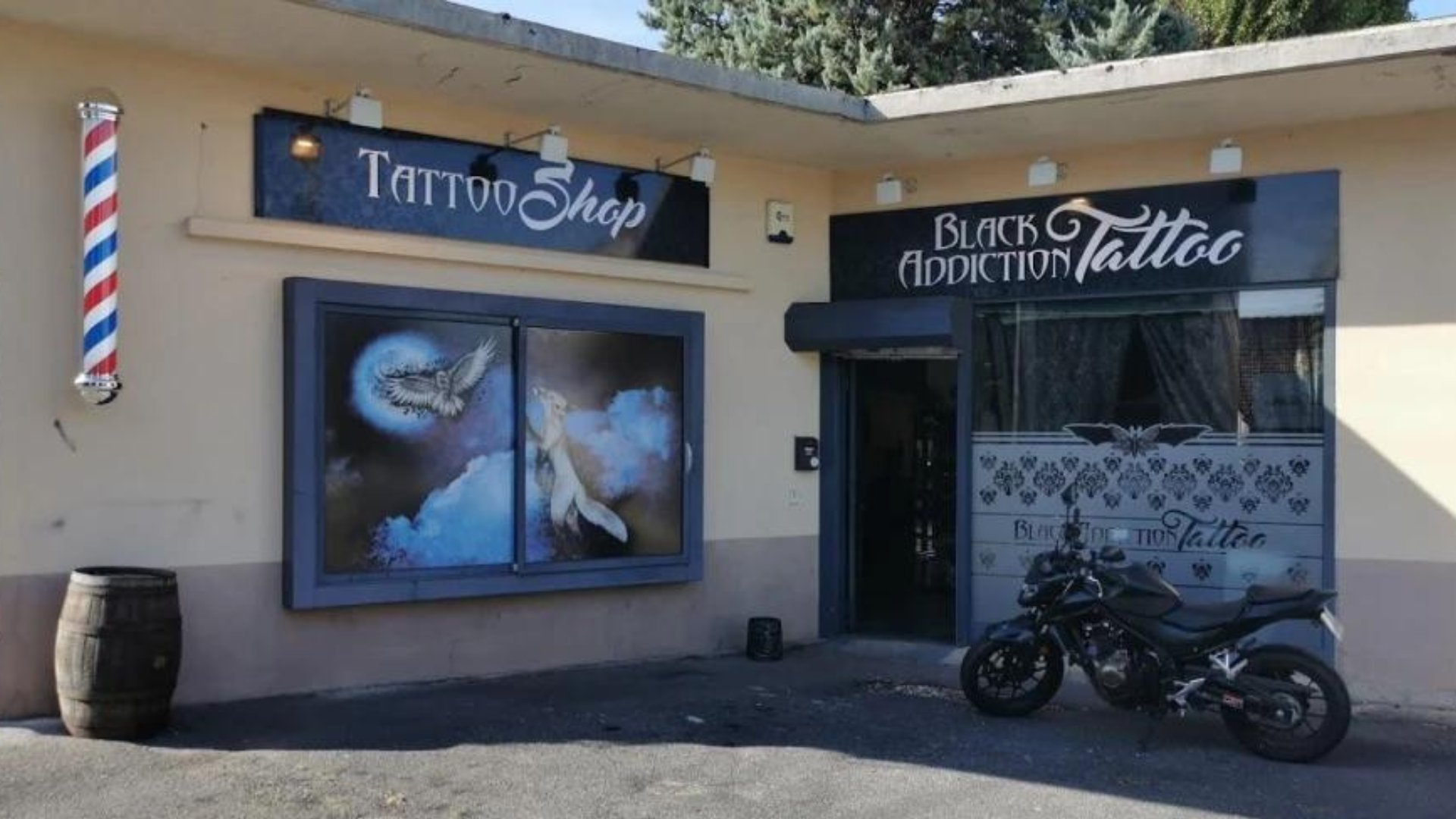 Black Addiction - black addiction tatoo piercing barbershop 02400 chateau thierry 1